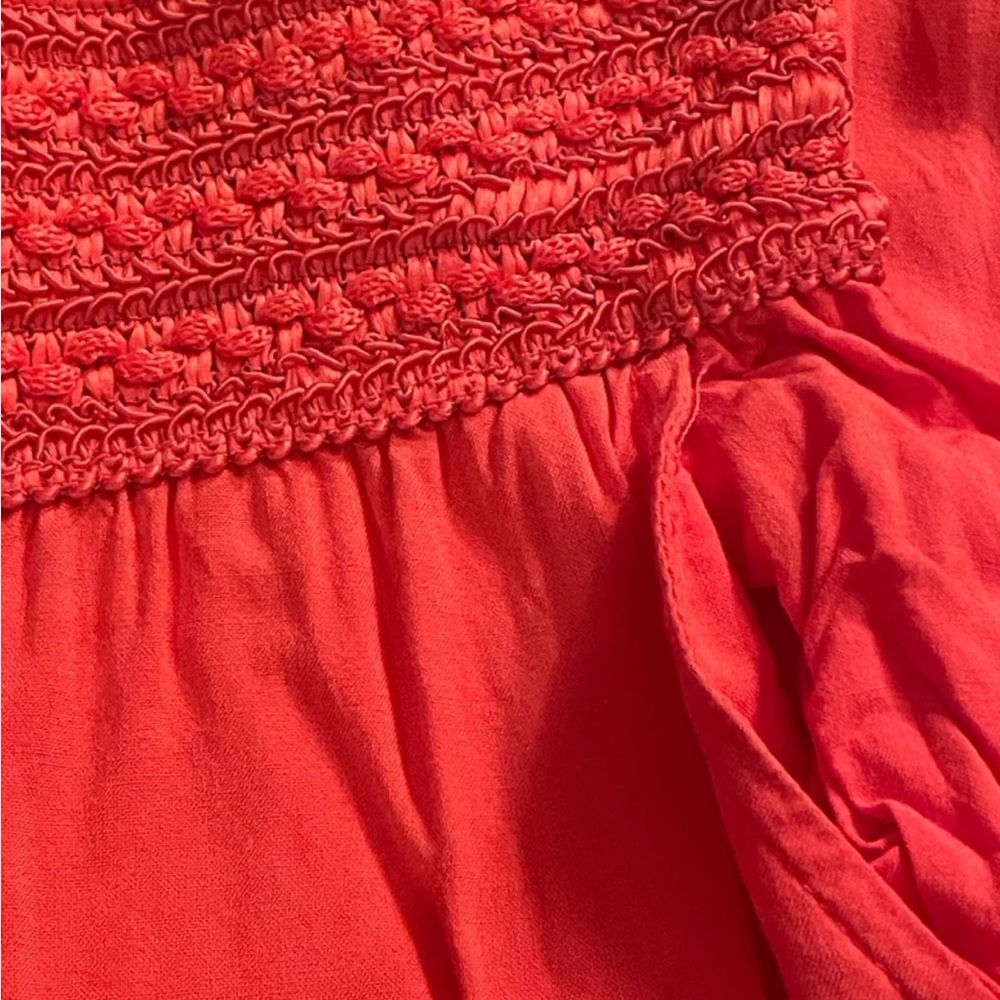 Joe B (Joe Benbasset) lightweight coral color pants.